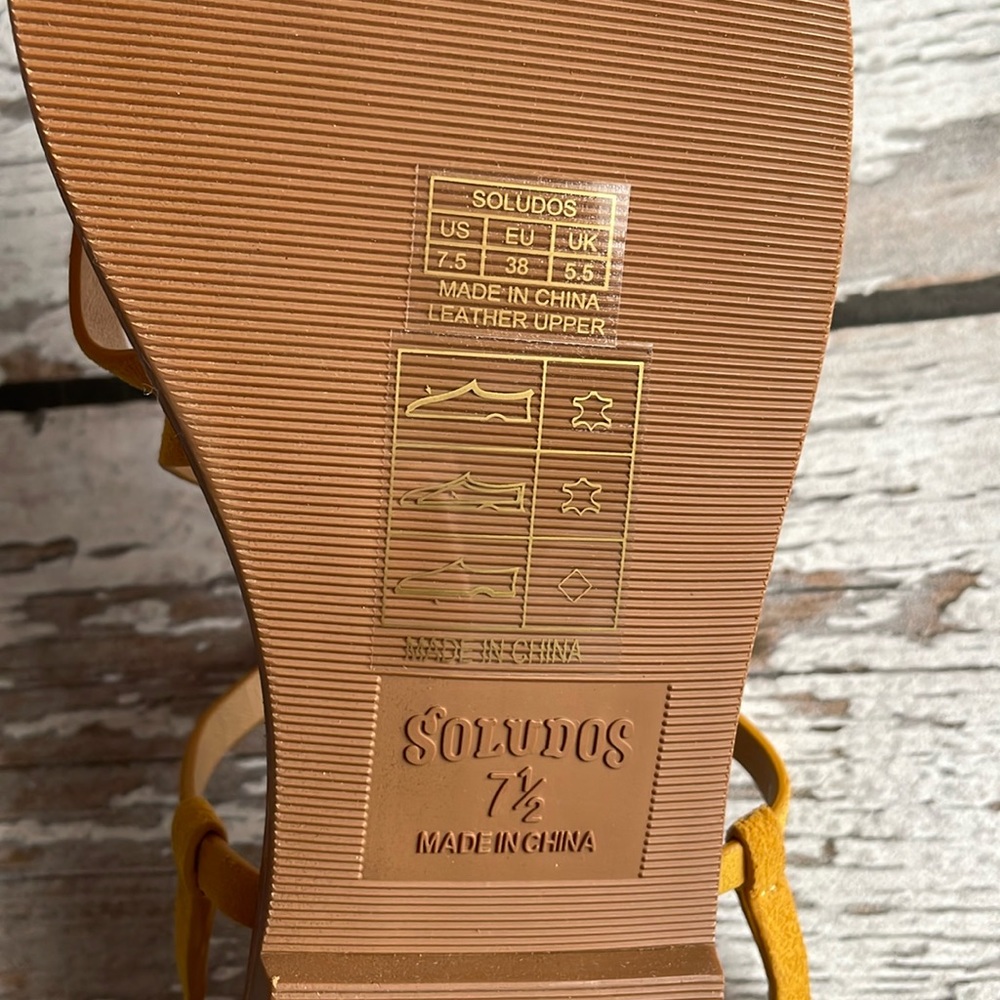Soludos Zoe Strappy Sandal - Sz 7.5 - Picture 5 of 13